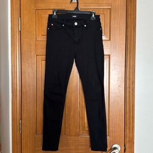 Hudson 28 Women’s Natalie Midrise Ankle Super Skinny Jeans BLACK